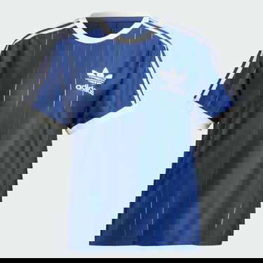 Tričko adidas Performance 3-Stripes Modrá | IR7466, 1