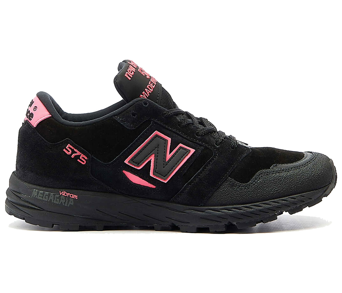 Tenisky a topánky New Balance 575 MiUK "Black Highlighter Pink" Čierna | MTL575NE, 0