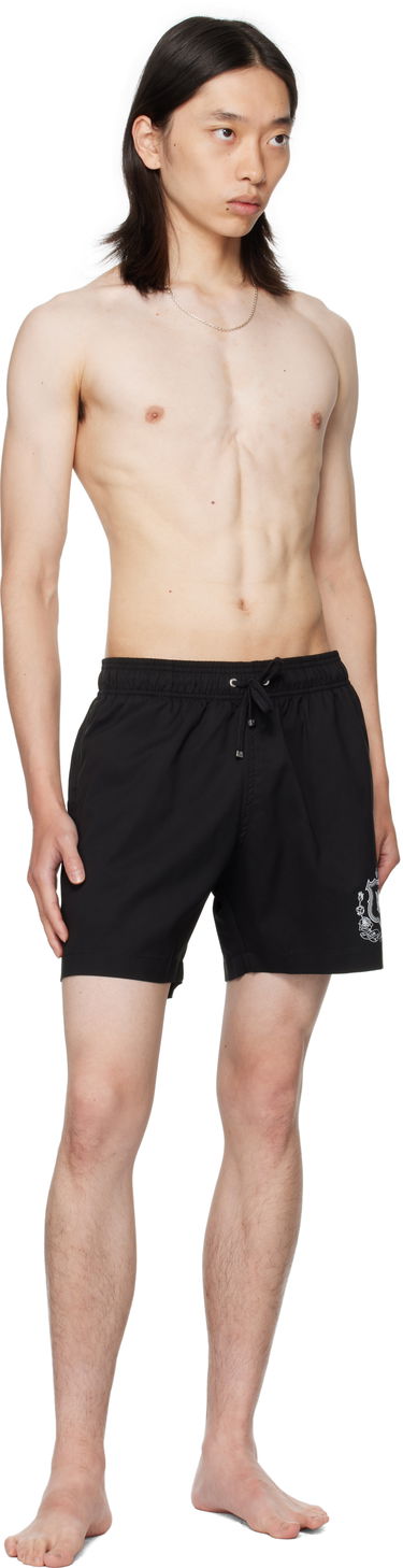 Plavky AMIRI AMIRI 'Club AMIRI' Swim Shorts Čierna | AMSWTK1046, 3