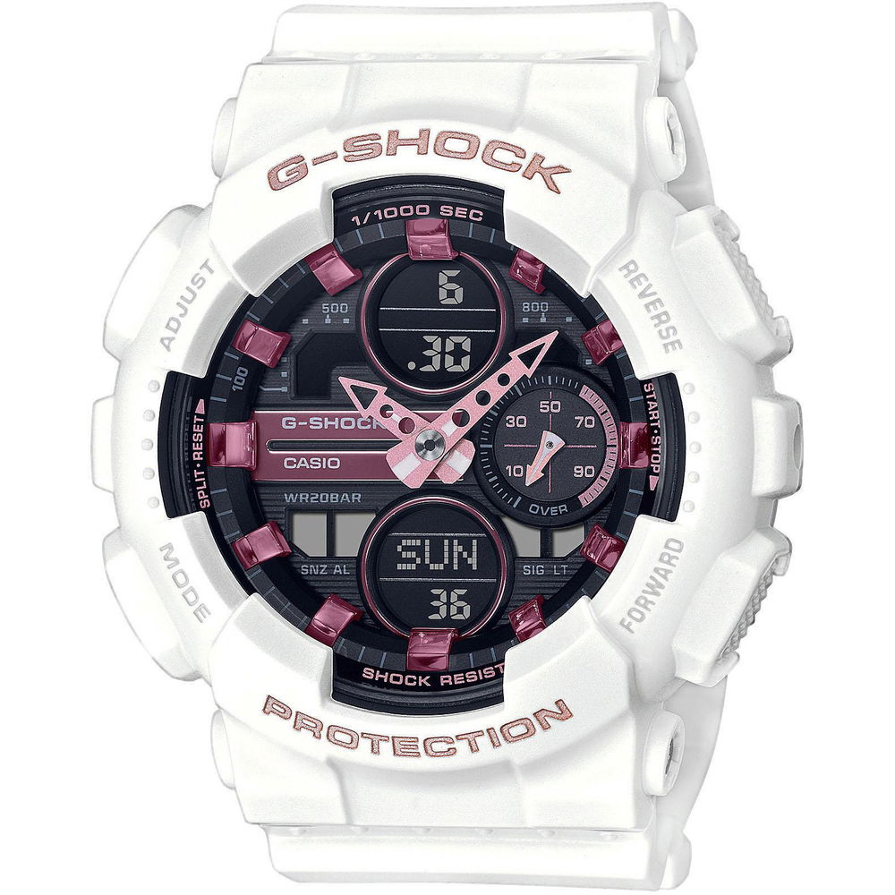 Hodinky CASIO G-Shock Biela | GMA-S140M-7AER, 0