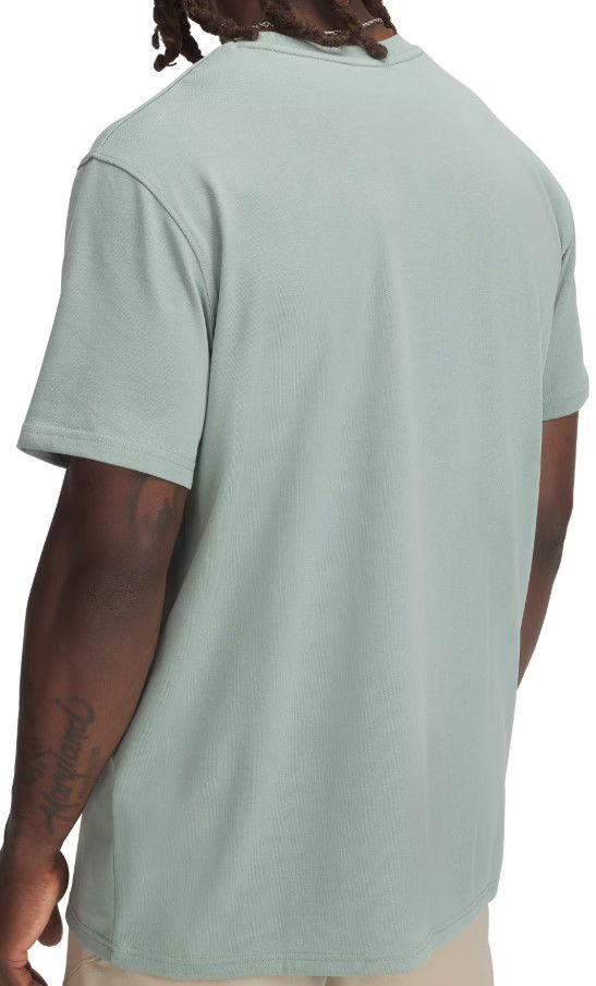 Tričko Under Armour Under Armour Embroidered Logo Heavyweight T-Shirt Zelené | 1373997-348, 1