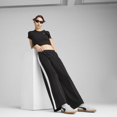 Tepláky Puma T7 Wide Leg Track Pants Čierna | 629803_01, 2