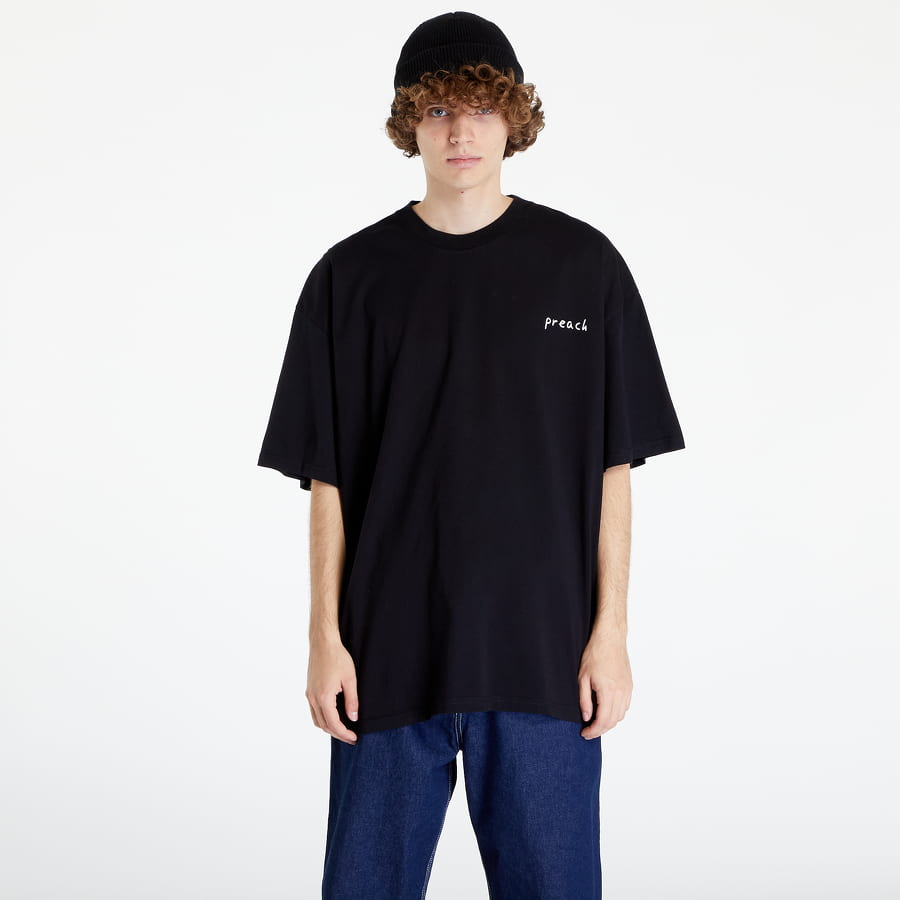 Tričko PREACH Future T-Shirt GOTS Čierna | 206220 900, 1