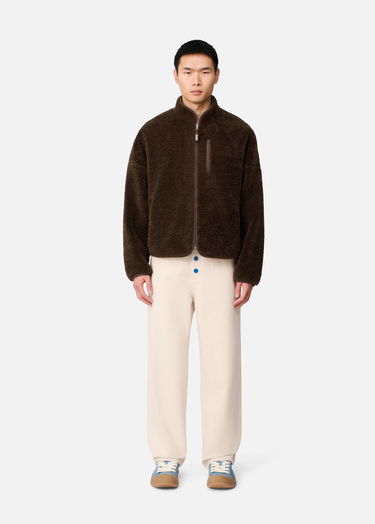 Bunda AXEL ARIGATO Alvin Armstrong Fleece Zip-Up Jacket Hnedá | A4020001, 4