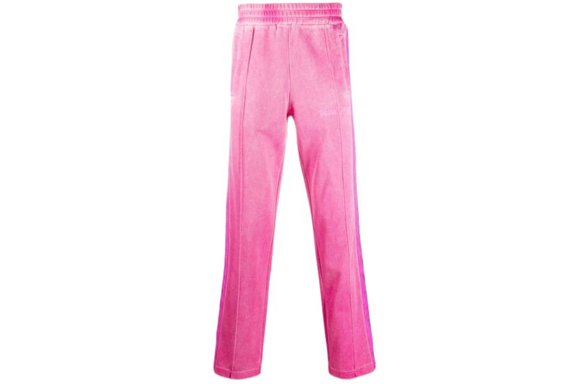 Tepláky Palm Angels Straight Leg Side Stripe Track Pants Ružová | PMCA084F20FAB0033030