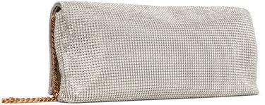 Kabelka Versace Versace 'La Medusa' Crystal Clutch Metalická | 1019867_1A15325, 2
