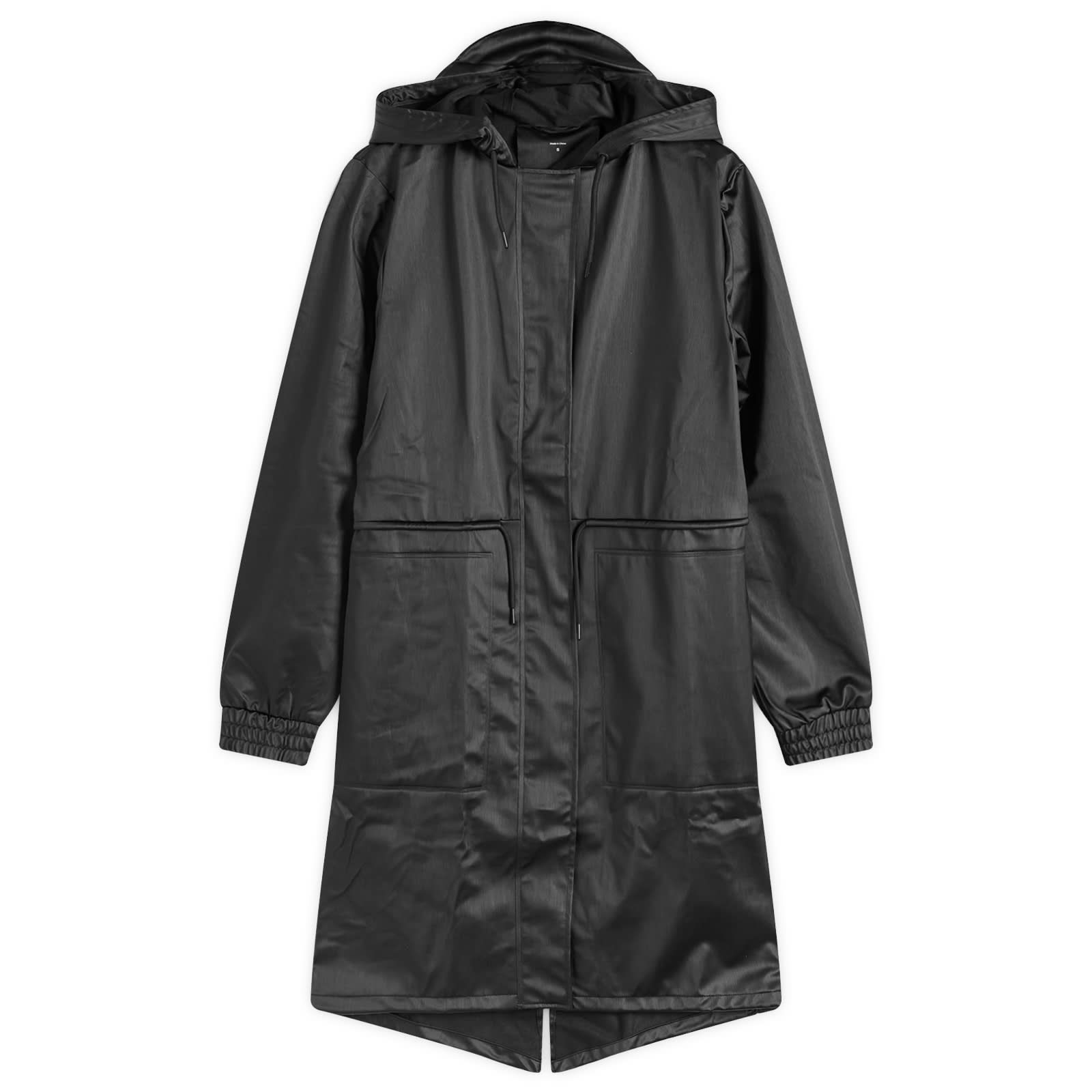 Raincoat Long Black