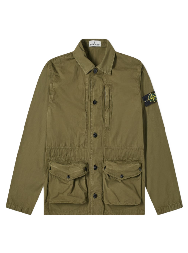 Bunda Stone Island Vintage Canvas 3 Pocket Jacket Zelené | 7415439WN-V0158