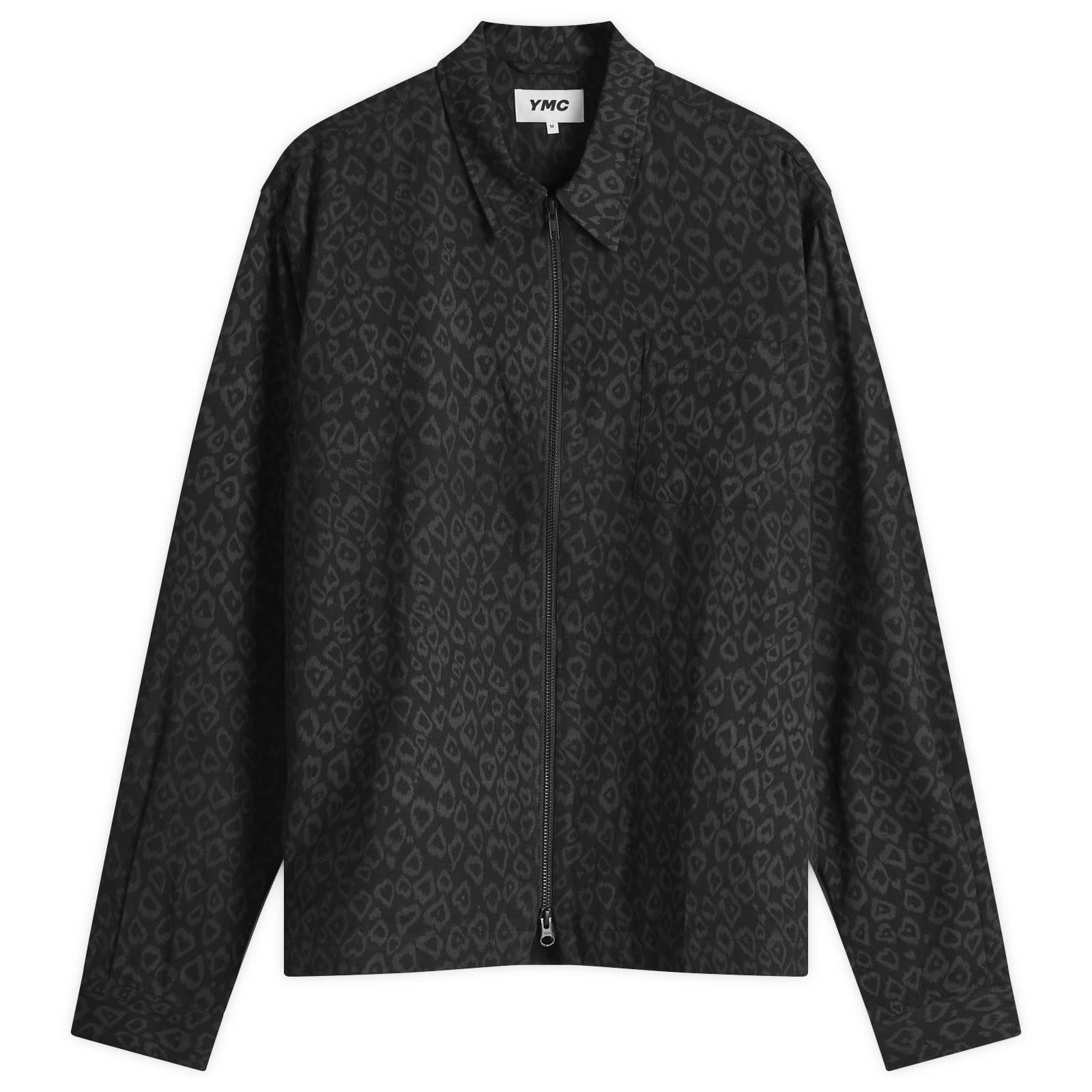 Bowie Zip-Up Leopard Print Jacket