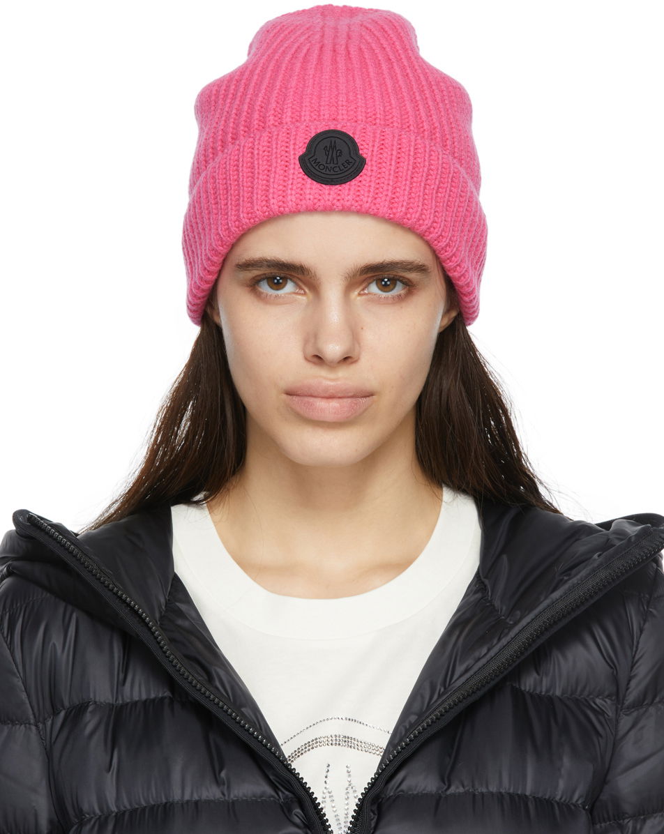 Kulicha Moncler Cashmere Beanie Ružová | G20933B00001M1130, 0