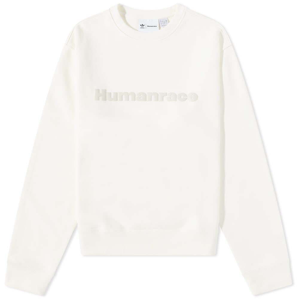 Mikina adidas Originals Pharrell Williams Humanrace Crew Sweat Šedá | HK6695, 0