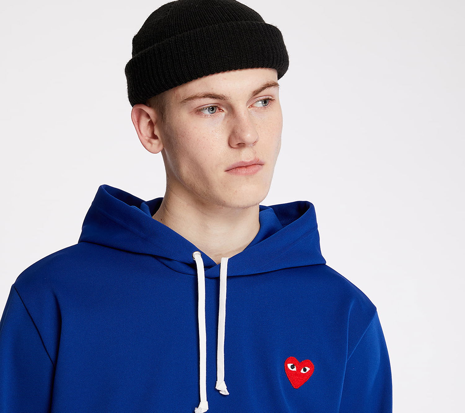 Mikina Comme des Garçons PLAY Hoodie Navy | AZT174 Navy, 1