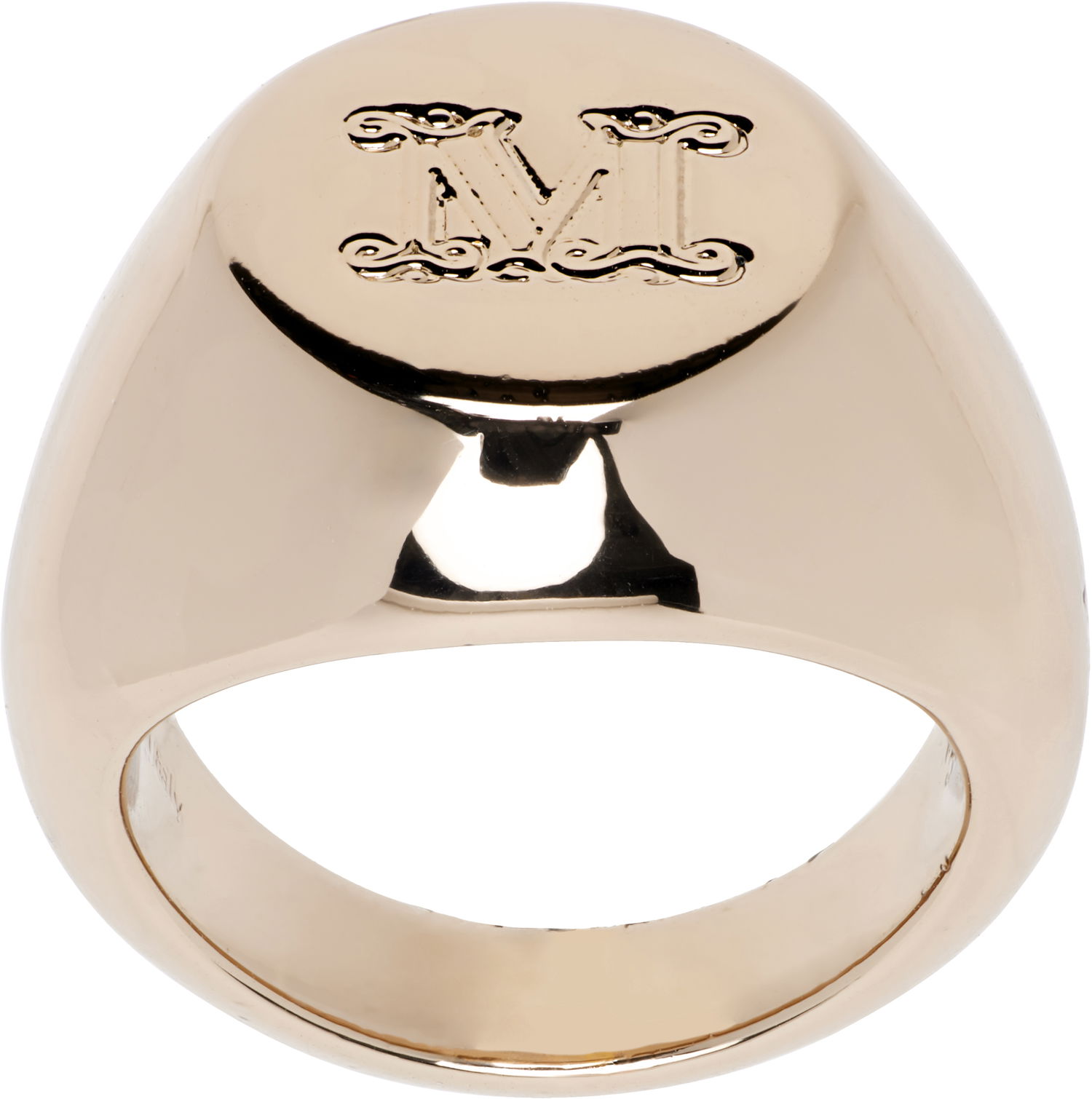 Prsteň Max Mara Max Mara MM Chevalier 1 Signet Ring Metalická | 2524756211600, 0