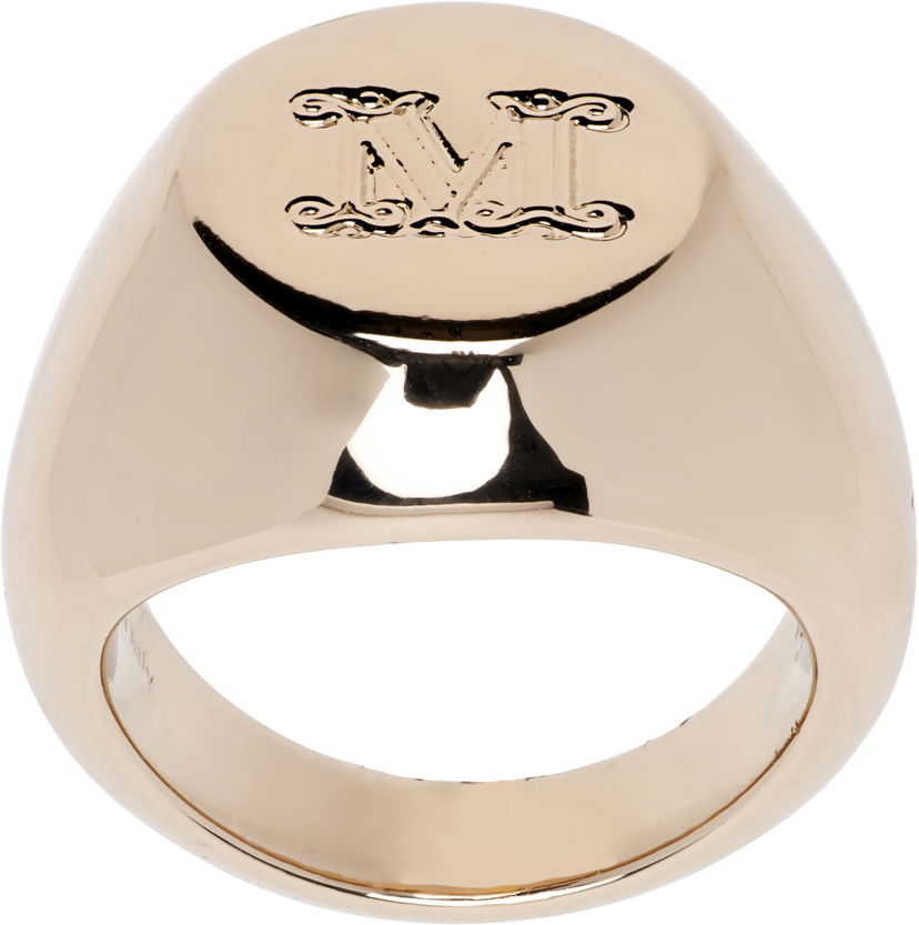 Prsteň Max Mara Max Mara MM Chevalier 1 Signet Ring Metalická | 2524756211600