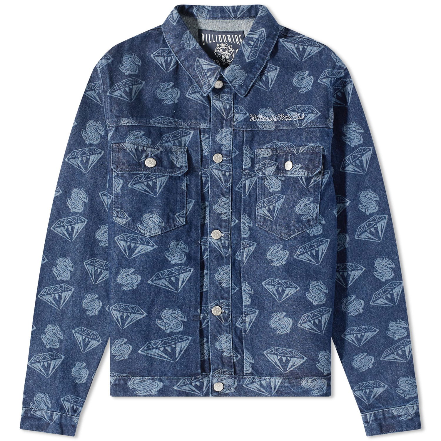 Bunda BILLIONAIRE BOYS CLUB Diamonds And Dollars Jacket Navy | B23152-IND, 0