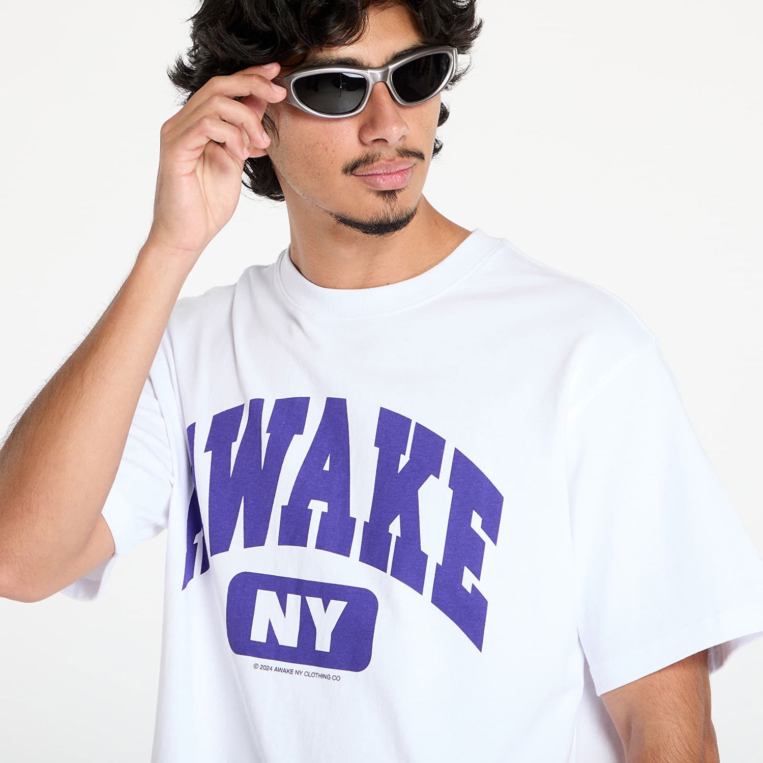 Tričko Awake NY Varsity Tee White S Biela | AWK-FW24-TS308-WHI, 1