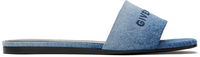 Givenchy 4G Flat Denim Slides