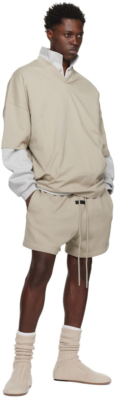 Šortky Fear of God Fear of God ESSENTIALS Drawstring Shorts Béžová | 160SP244175F, 3