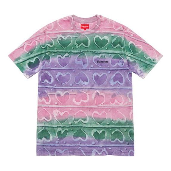 Tričko Supreme Hearts Dyed T-Shirt Rôznofarebný | SUP-FW19-382