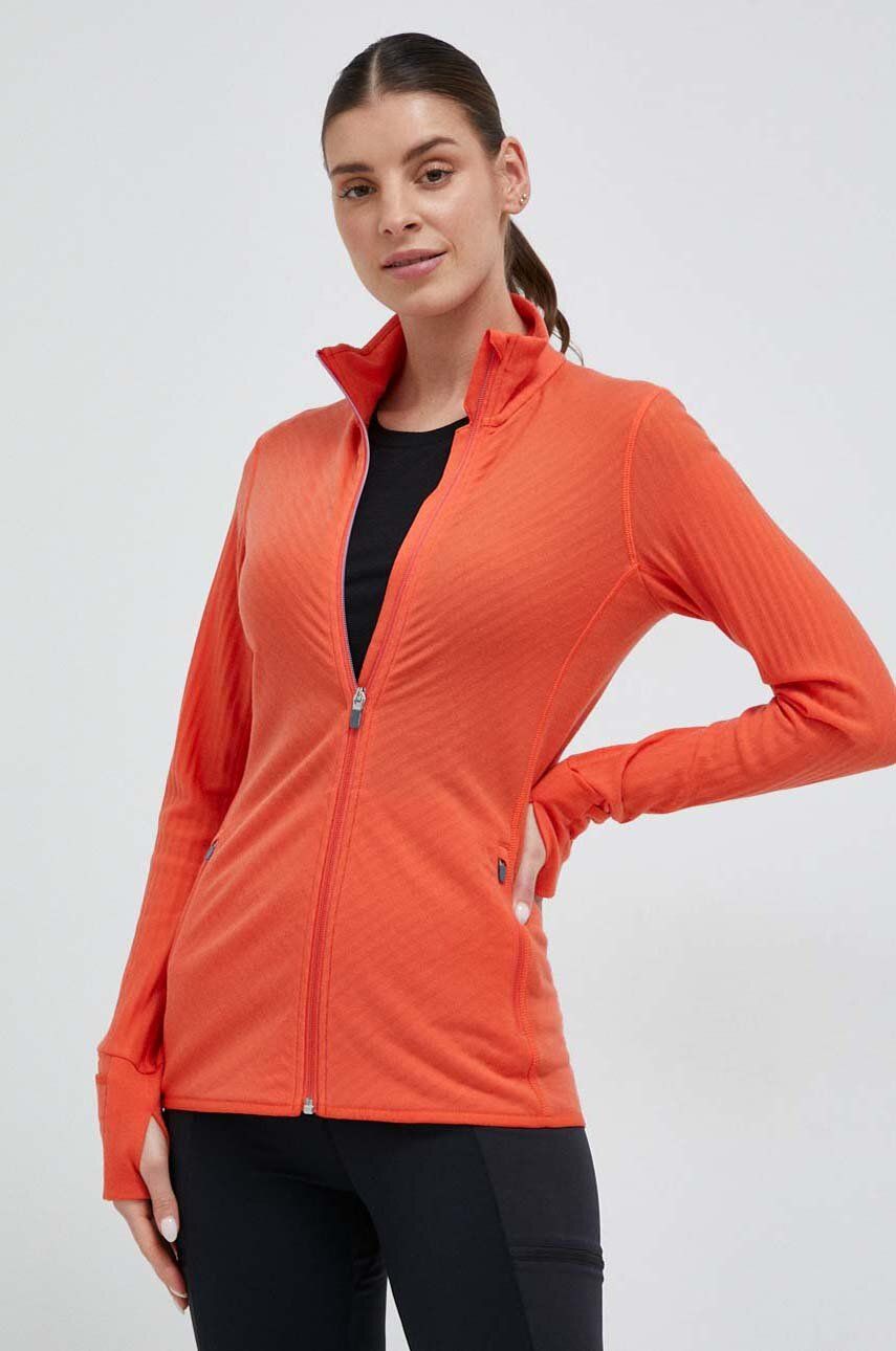 Mikina Icebreaker Descender Zip Sweatshirt Oranžová | IB1039007291, 0
