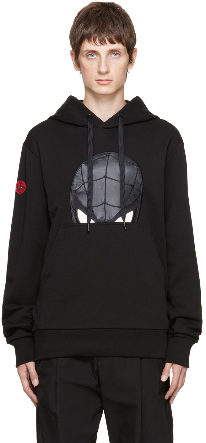 Mikina Moncler Spiderman Hoodie Čierna | H20918G00005809KR, 0