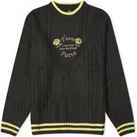 Sveter Patta Loves You Cable Knit Zelené | POC-AW23-LOV-YOU-CKS-002, 1