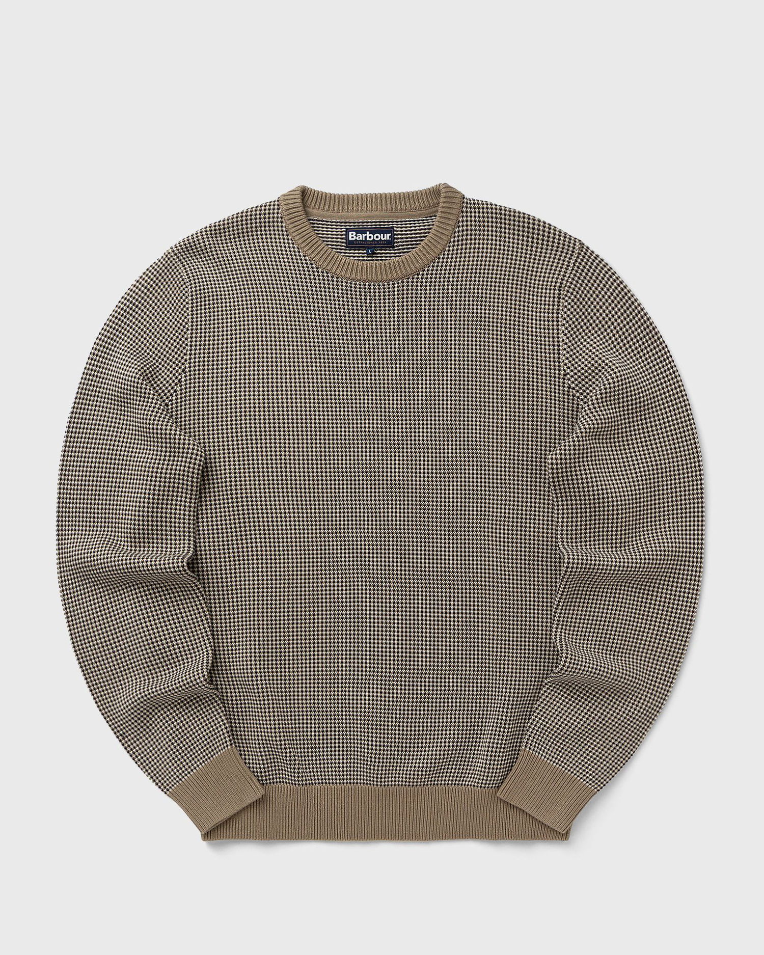 Sveter Barbour Wells Crew Neck Patterned Knit Rôznofarebný | MKN1665ST17, 0