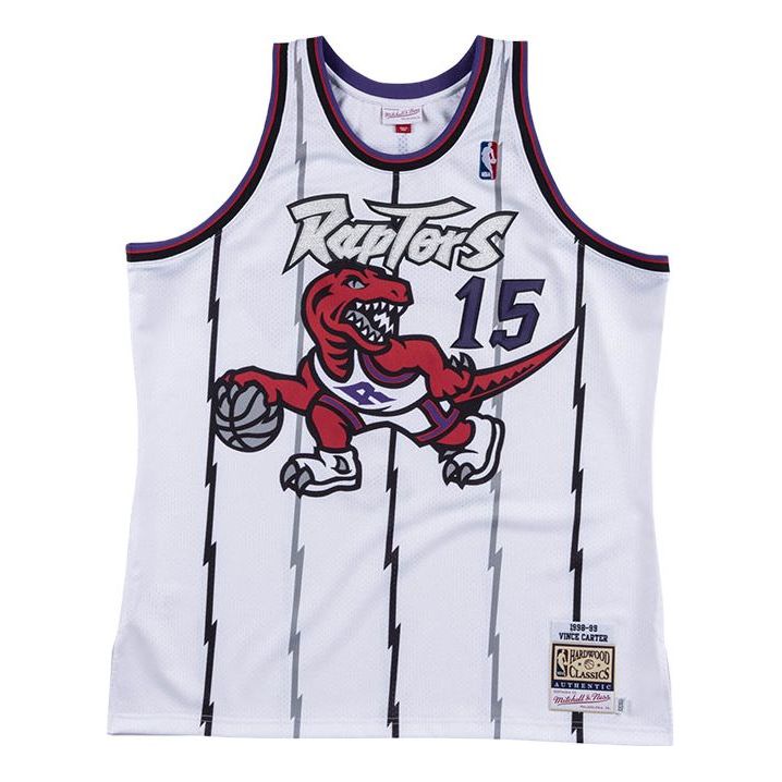 Dres Mitchell & Ness Toronto Raptors Basketball Jersey Biela | AJY4GS18106-TRAWHIT98VCA, 0