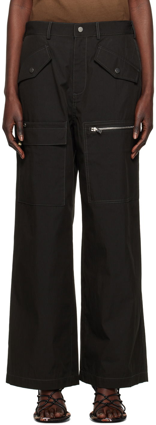 Nohavice Dion Lee Slouchy Cargo Pants Čierna | C2113R23, 0