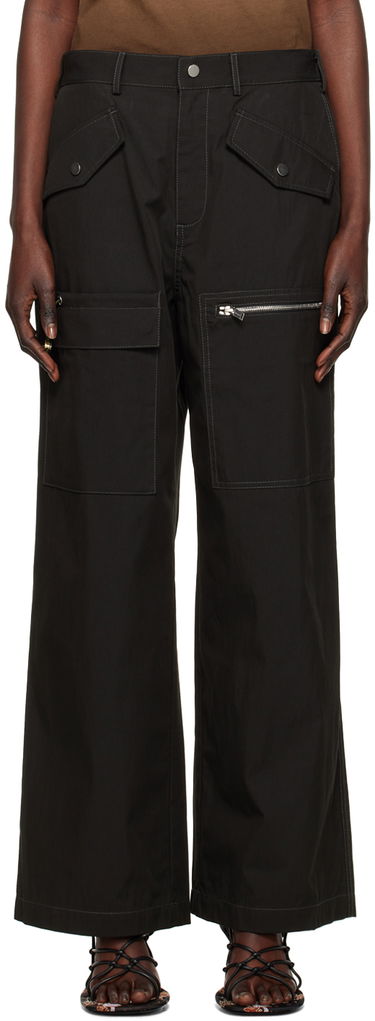 Nohavice Dion Lee Slouchy Cargo Pants Čierna | C2113R23, 0