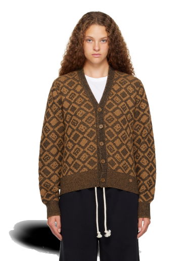 Sveter Acne Studios Graphic Cardigan Hnedá | C60070-