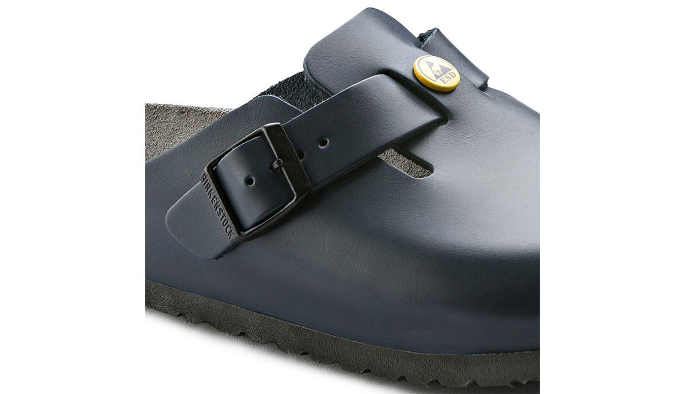 Tenisky a topánky Birkenstock Boston ESD Natural Leather Narrow Fit Čierna | 61388, 1