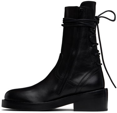Oblečenie Ann Demeulemeester Ann Demeulemeester Henrica Leather Boots Čierna | 2201-W-A02-380-099, 2
