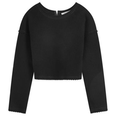 Sveter Max Mara Knitted Scalloped Hem Top Čierna | 2421366013600-002, 1