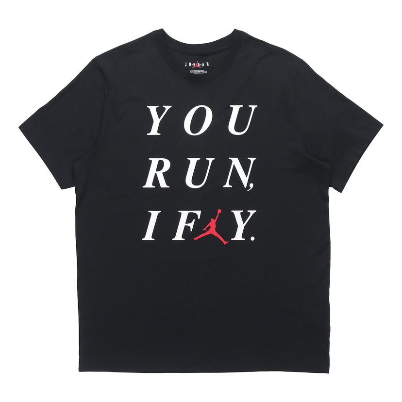 Tričko Jordan Jordan "I Fly" T-Shirt Čierna | CZ2956-010