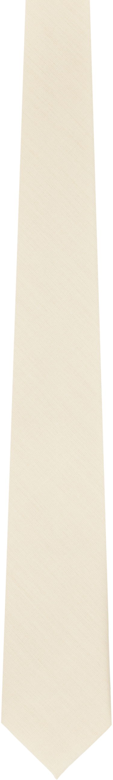 Opasok AURALEE Auralee Wool Kid Mohair Hop Sack Tie Béžová | A25ST08MH-M, 0