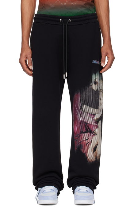Tepláky Off-White Off-White S. Matthew Graphic Print Sweatpants Čierna | OMCH054S25FLE0071084, 0