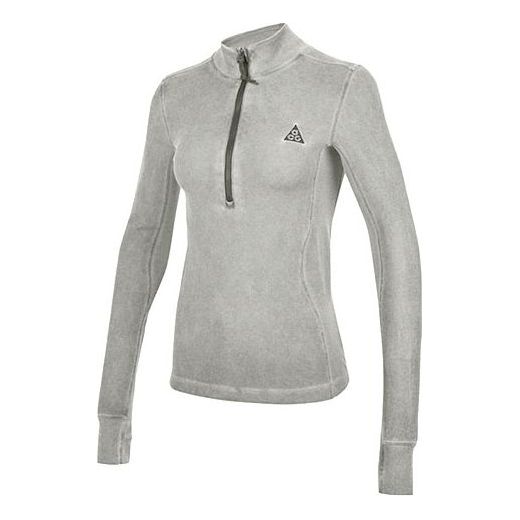 Sveter Nike ACG ACG Steeple Rock Half Zip Slim Fit Long Sleeve Šedá | DH3096-010, 0
