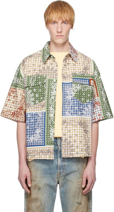 Košeľa Rhude Rhude Bandana Boxy Work Shirt Rôznofarebný | RHSS25SR05217, 0