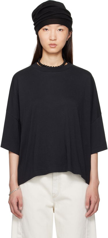Tričko Fear of God Fear of God ESSENTIALS Boxy T-Shirt Čierna | 125SP255890FW, 0