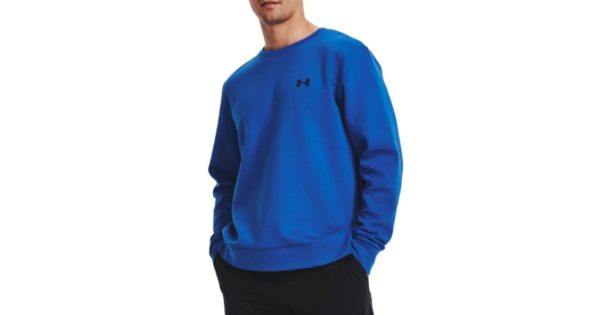 Mikina Under Armour Unstoppable Fleece Sweatshirt Modrá | 1381688-400, 1