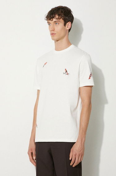 Tričko Paul Smith Paul Smith Bird Application T-Shirt Biela | M1R.919T.NP4322, 3