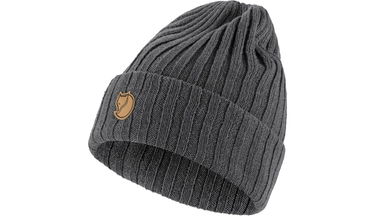Kulicha FJÄLLRÄVEN Byron Ribbed Knit Beanie - One size Šedá | F77388-031, 1