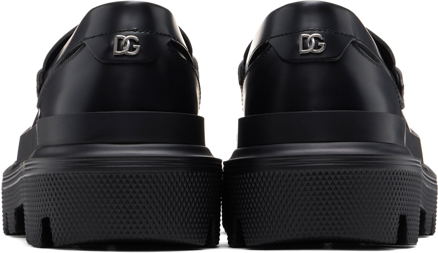 Tenisky a topánky Dolce & Gabbana Brushed Calfskin Loafers Čierna | A30262AB640, 1