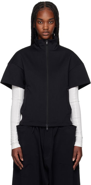 Vesta Y-3 Y-3 3S Short Sleeve Zip-Up Shirt Čierna | JN4984, 0