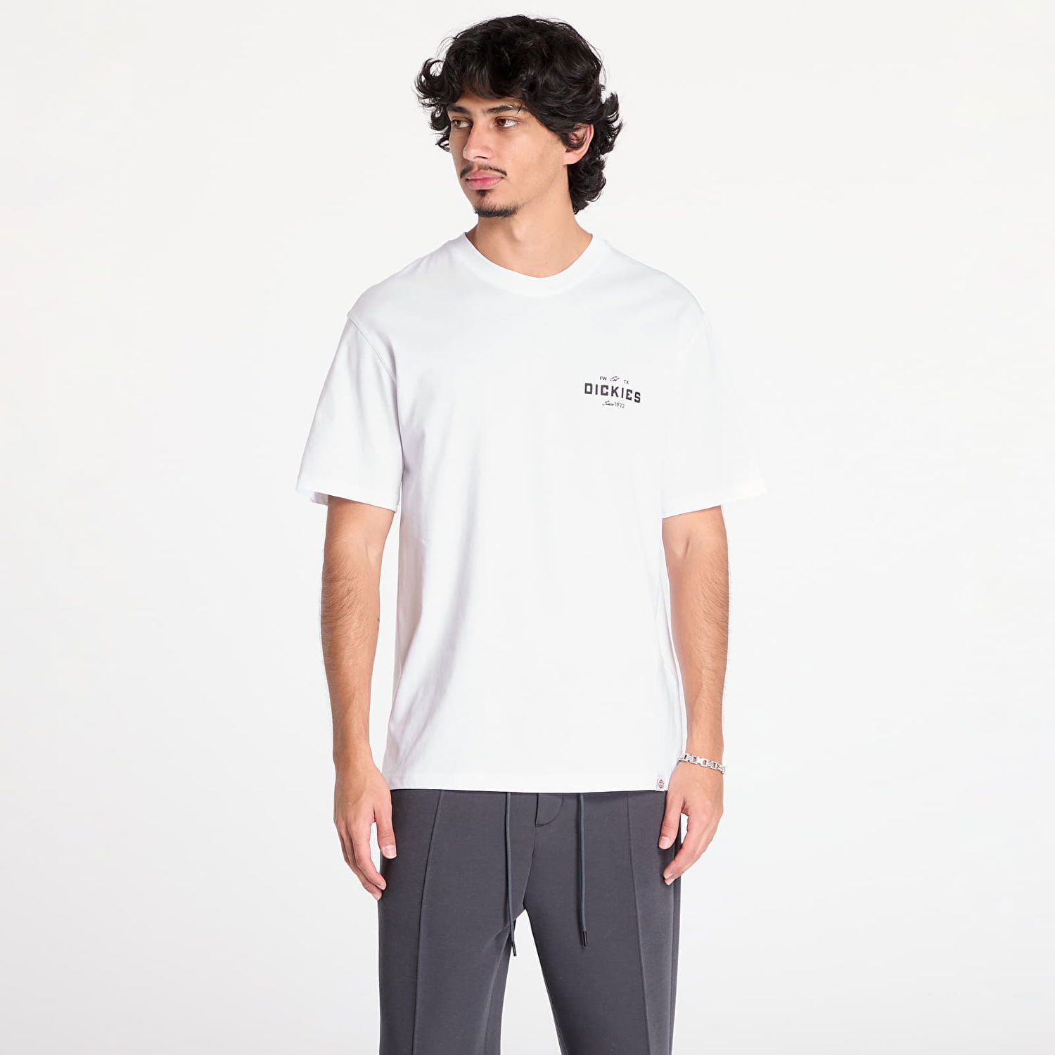 Tričko Dickies Emblem T-Shirt Biela | DK0A863E0WH1, 1