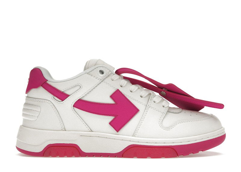 Tenisky a topánky Off-White Out Of Office Calf Leather White Fuchsia W Červená | OWIA259S23LEA0010132/OWIA259F22LEA0010132, 0