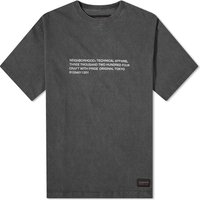 Tričko Neighborhood Pigment Dyed T-Shirt Šedá | 232UNNH-CSM02-BK, 1