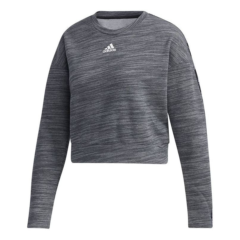 Sveter adidas Originals adidas Short Round Neck Pullover Šedá | GE1131