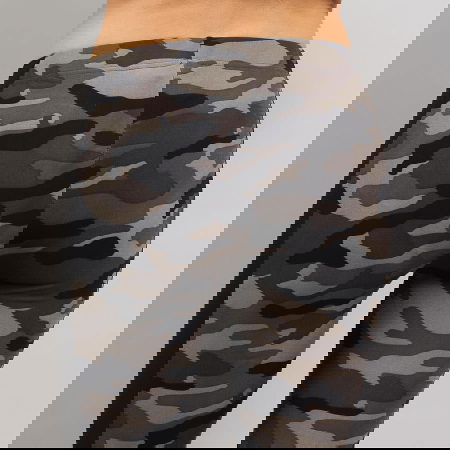 Ladies Camo Stripe Leggings